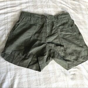 Lou & Grey Olive Green Women's Shorts